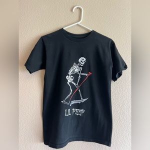 Original Lil peep skeleton shirt
